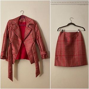 WHBM 2 piece skirt and jacket